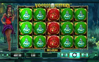 Voodoo Mystery Dice – Feature in play