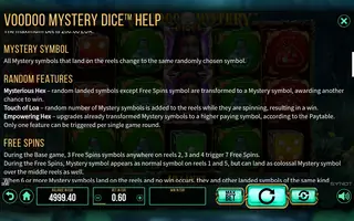 Voodoo Mystery Dice – Game rules