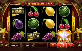 81 Fruit Awards Xmas – Feature in play