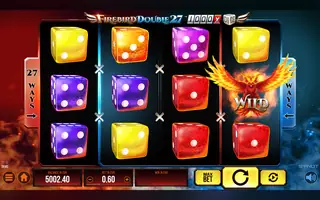 Firebird Double 27 1000 DIce – Feature in play