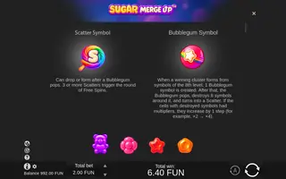Sugar Merge Up – Game rules