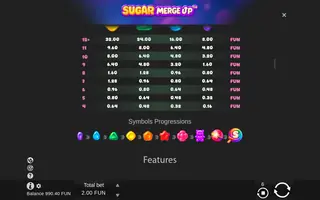 Sugar Merge Up – Game rules