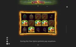 Royal Easter – Feature in play