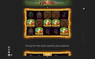 Royal Easter – Feature in play