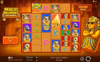 Magic Mummy MEGAWAYS – Base game