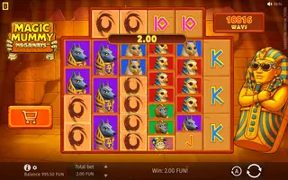 Magic Mummy MEGAWAYS – Winning spin