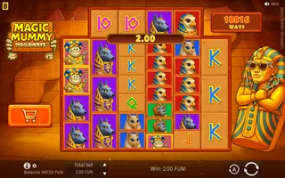 Magic Mummy MEGAWAYS – Winning spin