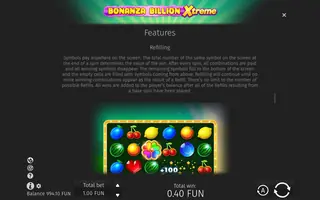 Bonanza Billion Xtreme – Game rules