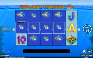 Fishin’ Frenzy: Even Bigger Catch – Feature in play