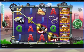 Inspector Gadget – Feature in play