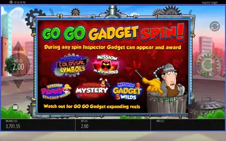 Inspector Gadget – Game rules