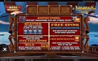 Vikings Unleashed Megaways – Game rules