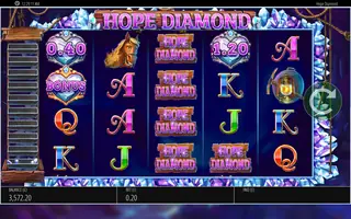 Hope Diamond – Feature in play