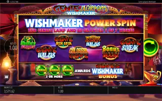 Genie Jackpots Wishmaker – Game rules
