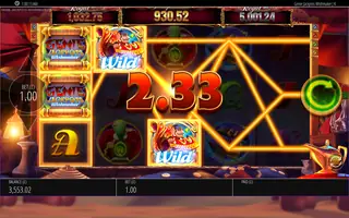 Genie Jackpots Wishmaker Jackpot King – Winning spin