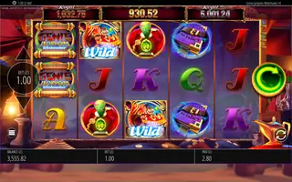 Genie Jackpots Wishmaker Jackpot King – Winning spin