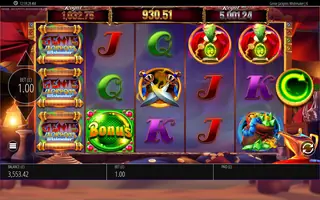Genie Jackpots Wishmaker Jackpot King – Feature in play