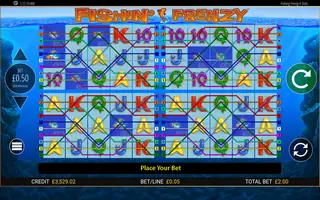 Fishin Frenzy Power 4 Slots – Base game