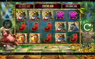 King Kong Cash Jackpot King – Winning spin