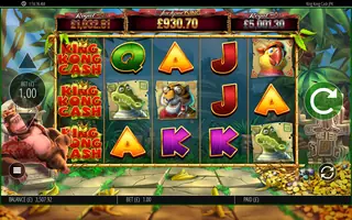 King Kong Cash Jackpot King – Winning spin