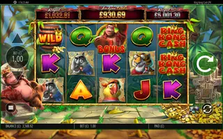 King Kong Cash Jackpot King – Feature in play