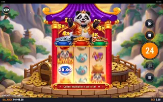 King Pots Lots Panda – Winning spin