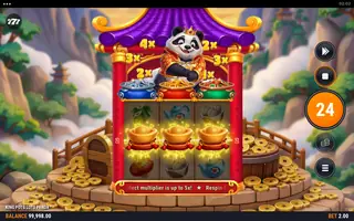 King Pots Lots Panda – Feature in play