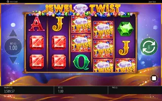 Jewel Twist – Feature in play