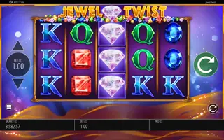 Jewel Twist – Feature in play