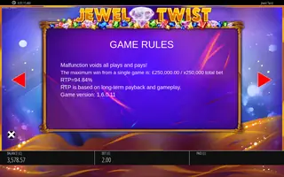Jewel Twist – Game rules