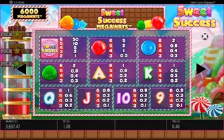 Sweet Success Megaways – Paytable
