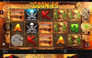 The Goonies Jackpot King – Winning spin