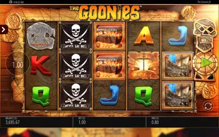 The Goonies Jackpot King – Winning spin