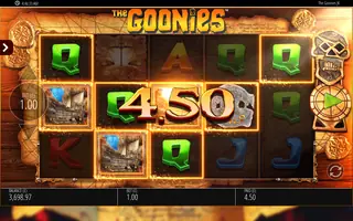 The Goonies Jackpot King – Winning spin