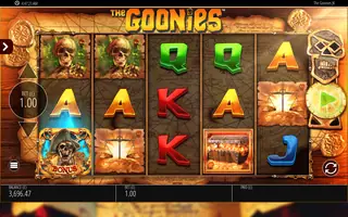The Goonies Jackpot King – Feature in play