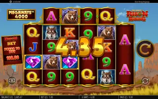Bison Rising Megaways – Winning spin