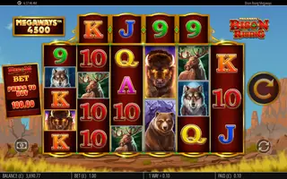 Bison Rising Megaways – Winning spin