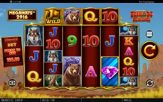 Bison Rising Megaways – Feature in play