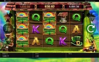 Wish Upon A Leprechaun – Feature in play