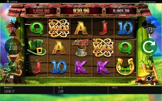 Wish Upon A Leprechaun – Feature in play