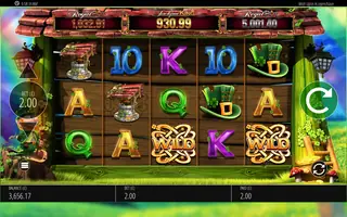 Wish Upon A Leprechaun – Feature in play