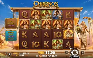 Chronos Sands of Eternity – Winning spin