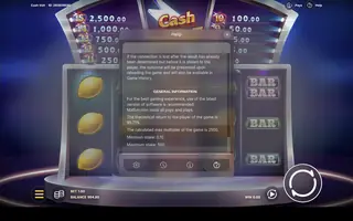 Cash Volt – Game rules