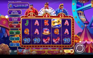 Big Rich Turkeys – Feature in play
