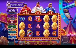 Big Rich Turkeys – Feature in play