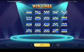 Cash Volt Supercharged – Paytable