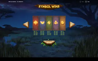 Wild Cats Multiline – Paytable