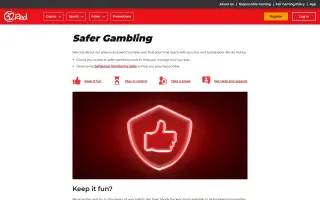 32Red Casino – Safer gambling tools