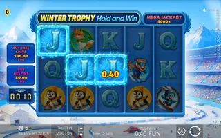 Winter Trophy Hold and Win – Winning spin