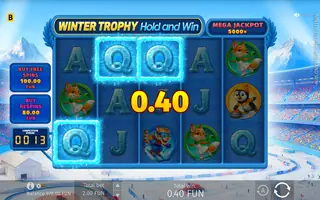 Winter Trophy Hold and Win – Winning spin